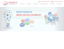 Tablet Screenshot of anaad.net